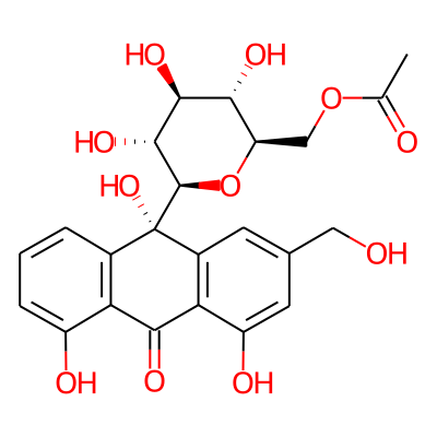10-Hydroxyaloin B 6'-catate