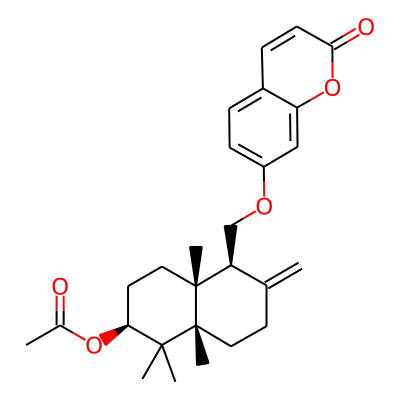 [(2S,4aR,5S,8aS)-1,1,4a,8a-tetramethyl-6-methylidene-5-[(2-oxochromen-7-yl)oxymethyl]-2,3,4,5,7,8-hexahydronaphthalen-2-yl] acetate
