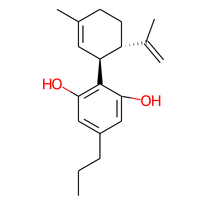2-[(1S,6S)-3-methyl-6-prop-1-en-2-ylcyclohex-2-en-1-yl]-5-propylbenzene-1,3-diol