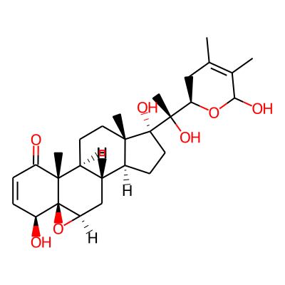 17-alpha-hydroxywithanolide D