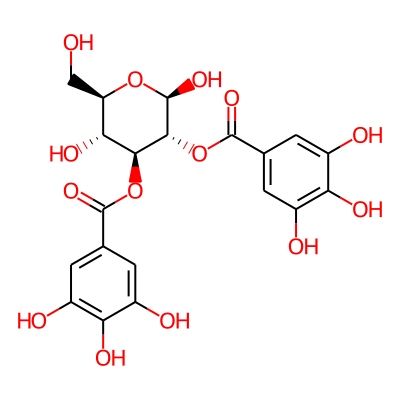 [(2R,3R,4S,5R,6R)-2,5-dihydroxy-6-(hydroxymethyl)-3-(3,4,5-trihydroxybenzoyl)oxyoxan-4-yl] 3,4,5-trihydroxybenzoate
