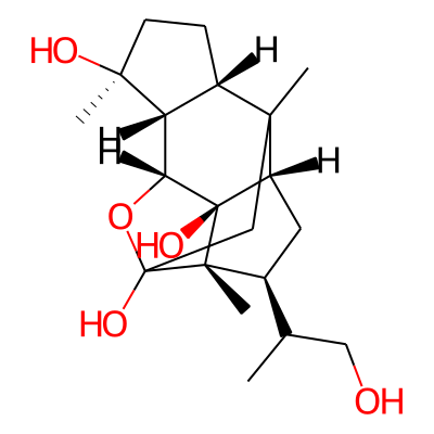 (1R,2R,3S,6S,10S,11S,13S,14S)-11-(1-Hydroxypropan-2-yl)-3,7,10-trimethyl-15-oxapentacyclo[7.5.1.02,6.07,13.010,14]pentadecane-3,9,14-triol
