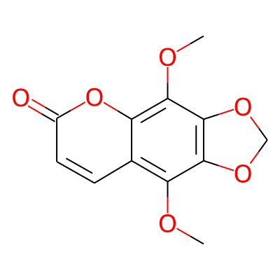 4,9-dimethoxy-6H-[1,3]dioxolo[4,5-g]chromen-6-one