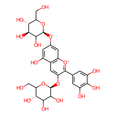 Delphinidin 3,7-diglucoside