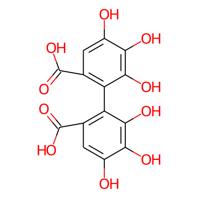 Hexahydroxydiphenic acid