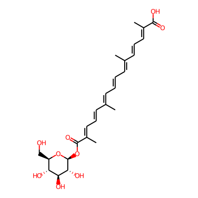 beta-D-glucosyl crocetin