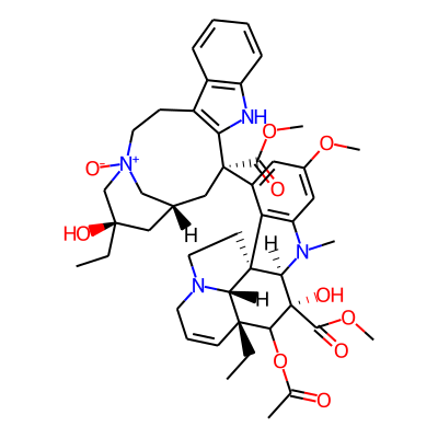 methyl (1R,9R,10S,12R,19R)-11-acetyloxy-12-ethyl-3-[(13S,15R,17R)-17-ethyl-17-hydroxy-13-methoxycarbonyl-1-oxido-11-aza-1-azoniatetracyclo[13.3.1.04,12.05,10]nonadeca-4(12),5,7,9-tetraen-13-yl]-10-hyd