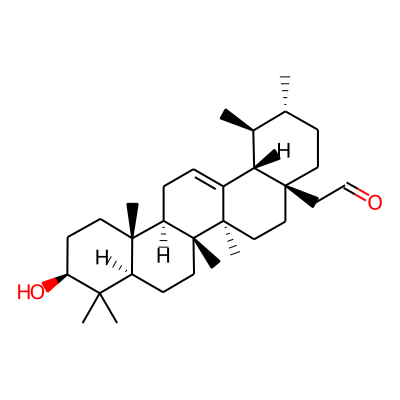 2-[(1S,2R,4aR,6aR,6aS,6bR,8aR,10S,12aR,14bR)-10-hydroxy-1,2,6a,6b,9,9,12a-heptamethyl-2,3,4,5,6,6a,7,8,8a,10,11,12,13,14b-tetradecahydro-1H-picen-4a-yl]acetaldehyde