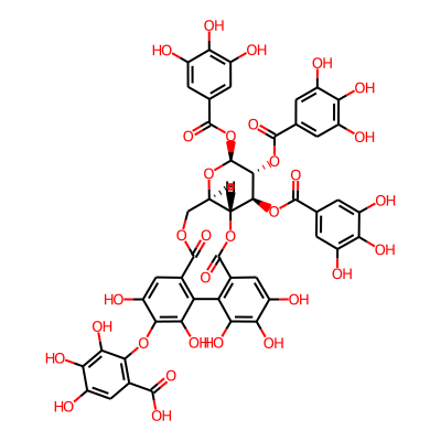 3,4,5-trihydroxy-2-[[(10R,11S,12R,13S,15R)-3,4,5,21,23-pentahydroxy-8,18-dioxo-11,12,13-tris[(3,4,5-trihydroxybenzoyl)oxy]-9,14,17-trioxatetracyclo[17.4.0.02,7.010,15]tricosa-1(23),2,4,6,19,21-hexaen-