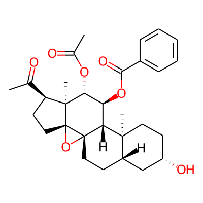 11alpha-O-Benzoyl-12beta-O-acetyltenacigenin B