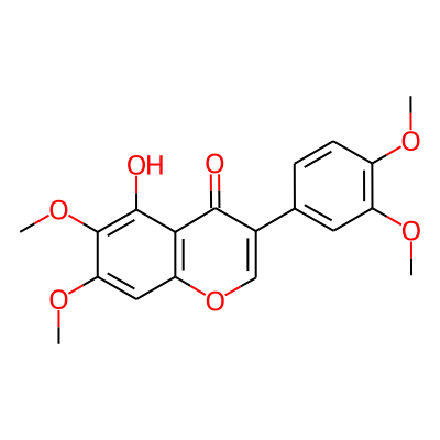 5-Hydroxy-6,7,3',4'-tetramethoxyisoflavone