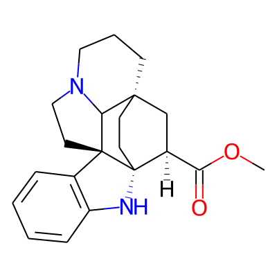 Aspidofractinine-3-carboxylic acid, methyl ester, (2alpha,3beta,5alpha)-