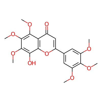 8-Hydroxy-5,6,7,3',4',5'-hexamethoxyflavone