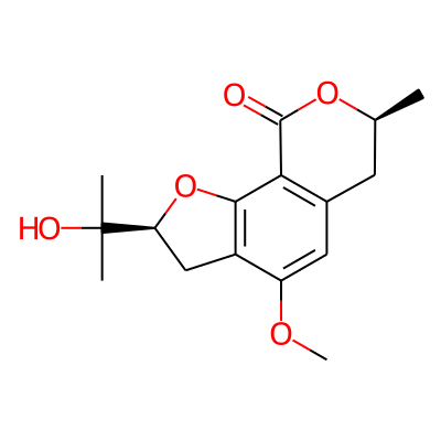 (2S,7S)-2-(2-hydroxypropan-2-yl)-4-methoxy-7-methyl-2,3,6,7-tetrahydrofuro[3,2-h]isochromen-9-one