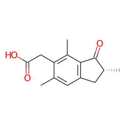(R)-2,4,6-Trimethyl-3-oxo-2,3-Dihydro-1H-indene-5-acetic acid