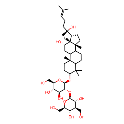 (2S,3R,4S,5S,6R)-2-[(2R,3R,4S,5S,6R)-4,5-dihydroxy-2-[[(10R,12S,13R,14R,17R)-12-hydroxy-17-[(2S)-2-hydroxy-6-methylhept-5-en-2-yl]-4,4,10,14-tetramethyl-1,2,3,5,6,7,8,9,11,12,13,15,16,17-tetradecahydr