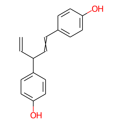 1,3-Bis(p-hydroxyphenyl)pentane-1,4-diene