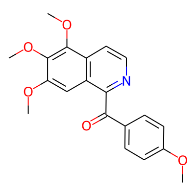 Methanone, (4-methoxyphenyl)(5,6,7-trimethoxy-1-isoquinolinyl)-