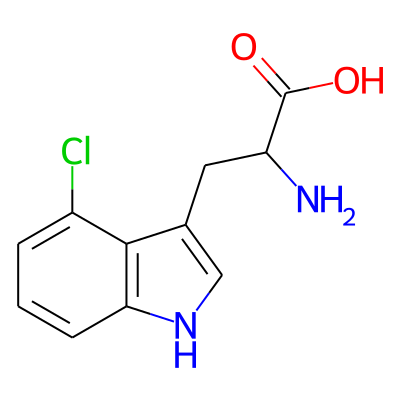 2-amino-3-(4-chloro-1H-indol-3-yl)propanoic acid