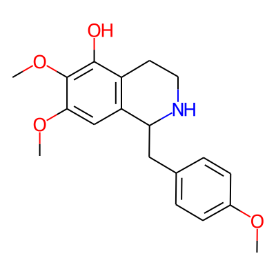 6,7-Dimethoxy-1-[(4-methoxyphenyl)methyl]-1,2,3,4-tetrahydroisoquinolin-5-ol
