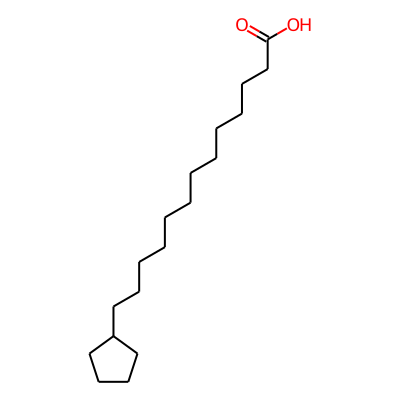 13-Cyclopentyltridecanoic acid