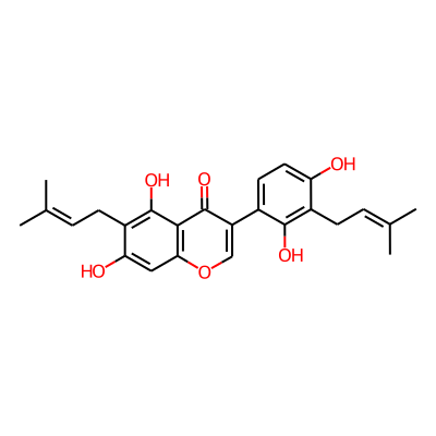 5,7,2',4'-Tetrahydroxy-6,3'-diprenylisoflavone