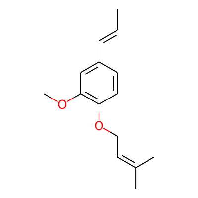 2-methoxy-1-(3-methylbut-2-enoxy)-4-[(E)-prop-1-enyl]benzene