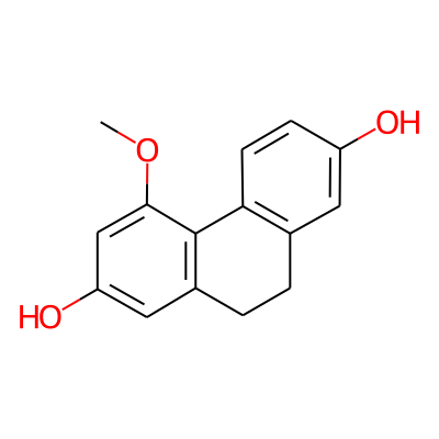 4-Methoxy-9,10-dihydrophenanthrene-2,7-diol