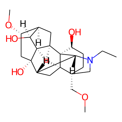 (1S,2R,3R,4S,5S,6S,8S,9S,10R,13S,16S,17R)-11-ethyl-6-methoxy-13-(methoxymethyl)-11-azahexacyclo[7.7.2.12,5.01,10.03,8.013,17]nonadecane-4,8,16-triol