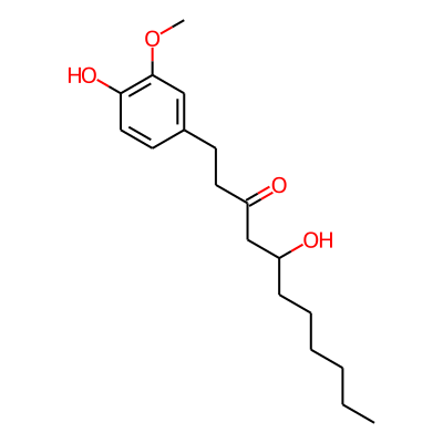 5-Hydroxy-1-(4-hydroxy-3-methoxyphenyl)undecan-3-one