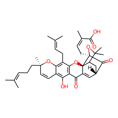 (Z)-4-[(2S,8R,17S,19R)-12-hydroxy-8,21,21-trimethyl-5-(3-methylbut-2-enyl)-8-(4-methylpent-3-enyl)-14,18-dioxo-3,7,20-trioxahexacyclo[15.4.1.02,15.02,19.04,13.06,11]docosa-4(13),5,9,11,15-pentaen-19-y