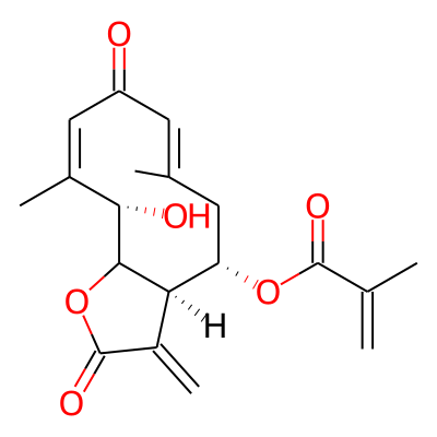 [(3aR,4S,6E,9Z,11S,11aS)-11-hydroxy-6,10-dimethyl-3-methylene-2,8-dioxo-4,5,11,11a-tetrahydro-3aH-cyclodeca[b]furan-4-yl] 2-methylprop-2-enoate