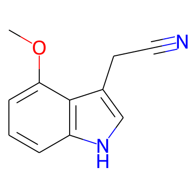 2-(4-methoxy-1H-indol-3-yl)acetonitrile