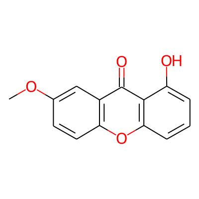 1-Hydroxy-7-methoxyxanthone