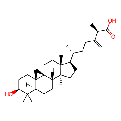 (2R,6R)-6-[(1S,3R,6S,8R,11S,12S,15R,16R)-6-hydroxy-7,7,12,16-tetramethyl-15-pentacyclo[9.7.0.01,3.03,8.012,16]octadecanyl]-2-methyl-3-methylideneheptanoic acid