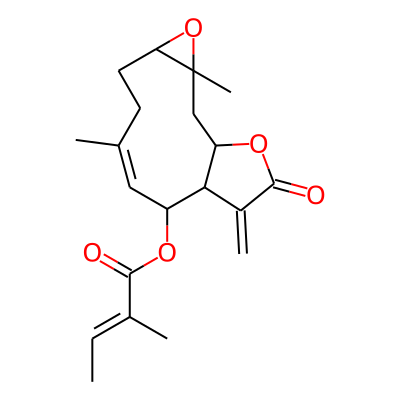 [(8Z)-3,8-dimethyl-12-methylidene-13-oxo-4,14-dioxatricyclo[9.3.0.03,5]tetradec-8-en-10-yl] (E)-2-methylbut-2-enoate