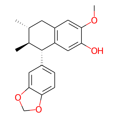 (6R,7S,8S)-8-(1,3-benzodioxol-5-yl)-3-methoxy-6,7-dimethyl-5,6,7,8-tetrahydronaphthalen-2-ol