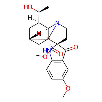 methyl (1'S,2R,7'R,8'R,9'R)-9'-[(1S)-1-hydroxyethyl]-5-methoxy-3-oxospiro[1H-indole-2,6'-3-azatricyclo[5.3.1.03,8]undecane]-7'-carboxylate