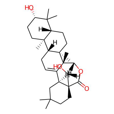 (1R,6S,10R,11R,14S,16R,19R,20S,21S,24S)-14,24-dihydroxy-4,4,11,15,15,19,20-heptamethyl-22-oxahexacyclo[19.2.1.01,6.07,20.010,19.011,16]tetracos-7-en-23-one