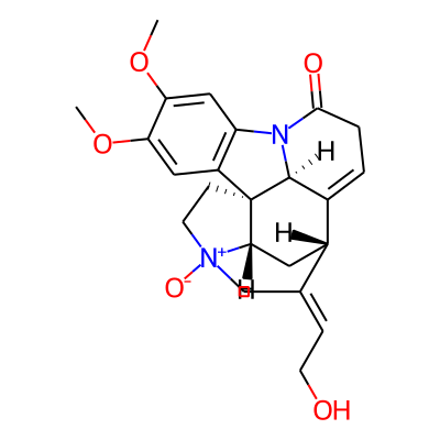 (1S,13S,14Z,19S,21S)-14-(2-hydroxyethylidene)-4,5-dimethoxy-16-oxido-8-aza-16-azoniahexacyclo[11.5.2.11,8.02,7.016,19.012,21]henicosa-2,4,6,11-tetraen-9-one