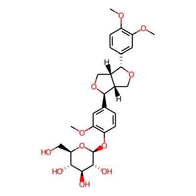 (2S,3R,4S,5S,6R)-2-[4-[(3R,3aR,6S,6aR)-3-(3,4-dimethoxyphenyl)-1,3,3a,4,6,6a-hexahydrofuro[3,4-c]furan-6-yl]-2-methoxyphenoxy]-6-(hydroxymethyl)oxane-3,4,5-triol