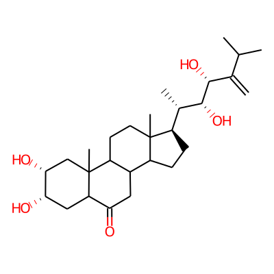 (2R,3S,17R)-17-[(2S,3R,4R)-3,4-dihydroxy-6-methyl-5-methylideneheptan-2-yl]-2,3-dihydroxy-10,13-dimethyl-1,2,3,4,5,7,8,9,11,12,14,15,16,17-tetradecahydrocyclopenta[a]phenanthren-6-one