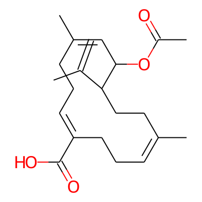 2-Acetoxymalabaric acid