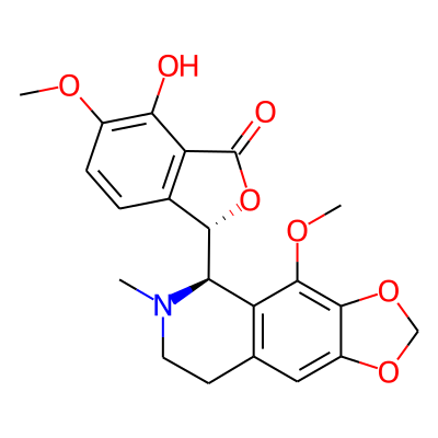 (3S)-7-hydroxy-6-methoxy-3-[(5R)-4-methoxy-6-methyl-7,8-dihydro-5H-[1,3]dioxolo[4,5-g]isoquinolin-5-yl]-3H-2-benzofuran-1-one