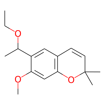 6-(1-Ethoxyethyl)-7-methoxy-2,2-dimethyl-2H-1-benzopyran