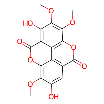 3,3',4-tri-O-methylflavellagic acid