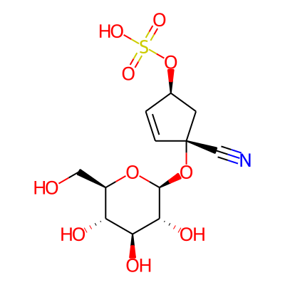 [(1S,4S)-4-cyano-4-[(2S,3R,4S,5S,6R)-3,4,5-trihydroxy-6-(hydroxymethyl)oxan-2-yl]oxycyclopent-2-en-1-yl] hydrogen sulfate