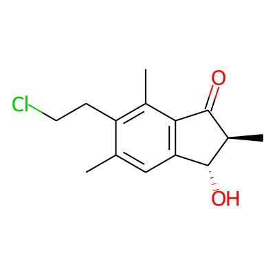 (2S,3S)-6-(2-chloroethyl)-3-hydroxy-2,5,7-trimethyl-2,3-dihydroinden-1-one