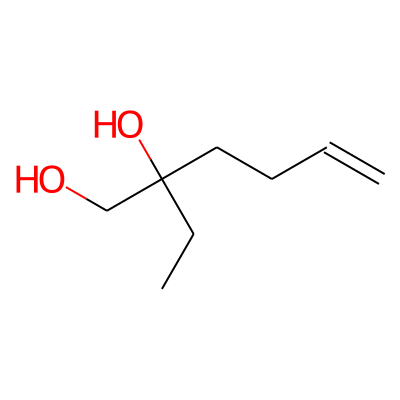 2-Ethyl-2-hydroxyhex-5-enol