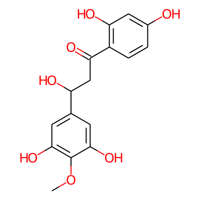 3-(3,5-Dihydroxy-4-methoxyphenyl)-1-(2,4-dihydroxyphenyl)-3-hydroxypropan-1-one